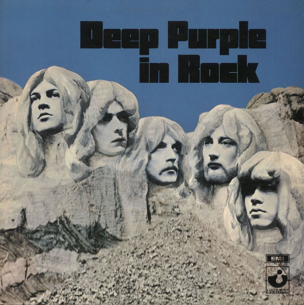 Deep Purple In Rock - 2nd UK vinyl LP album (LP record) SHVL777