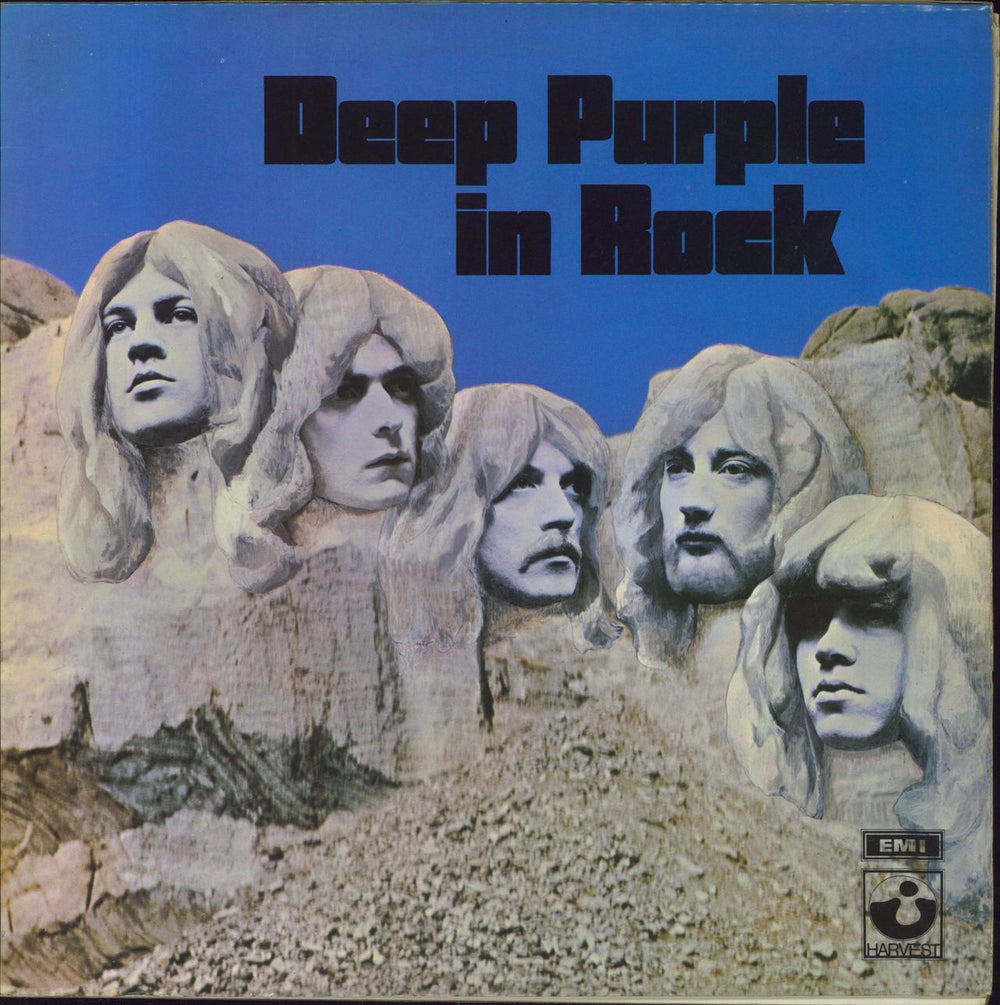 Deep Purple In Rock - 2nd UK vinyl LP album (LP record) SHVL777