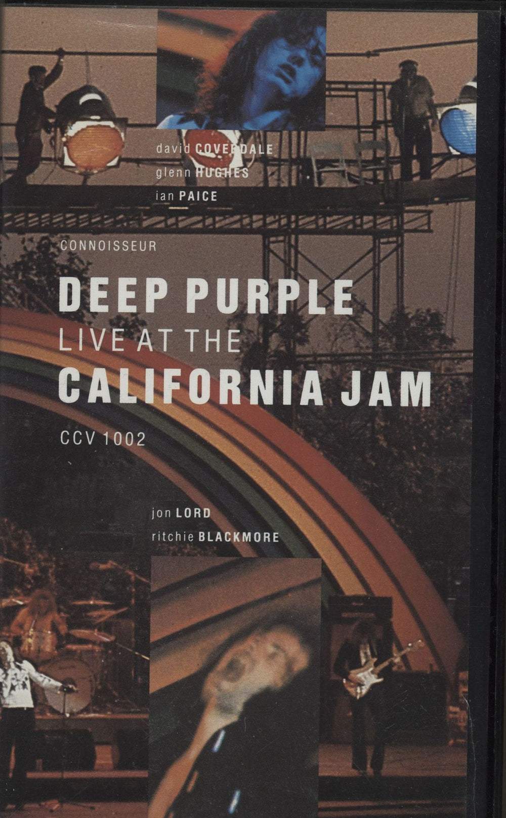 Deep Purple Live At The California Jam UK video (VHS or PAL or NTSC) CCV1002