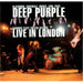 Deep Purple Live In London UK 2 CD album set (Double CD) DEE2CLI411966