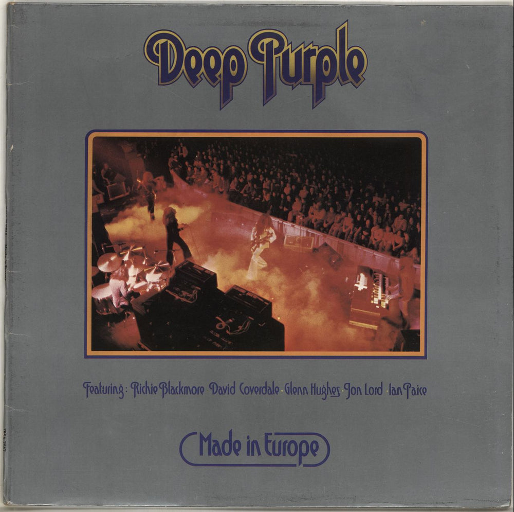 Deep Purple Made In Europe - 2nd - EX UK vinyl LP album (LP record) TPSA7517