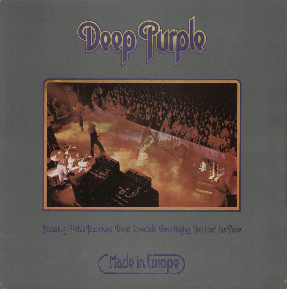 Deep Purple Made In Europe Greek vinyl LP album (LP record) 14C064-98181