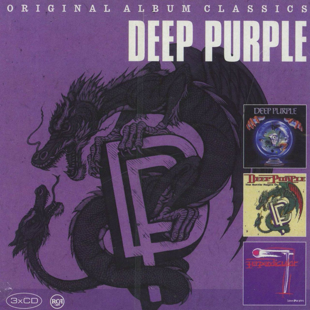 Deep Purple Original Album Classics UK 3-CD album set (Triple CD) 88697944502