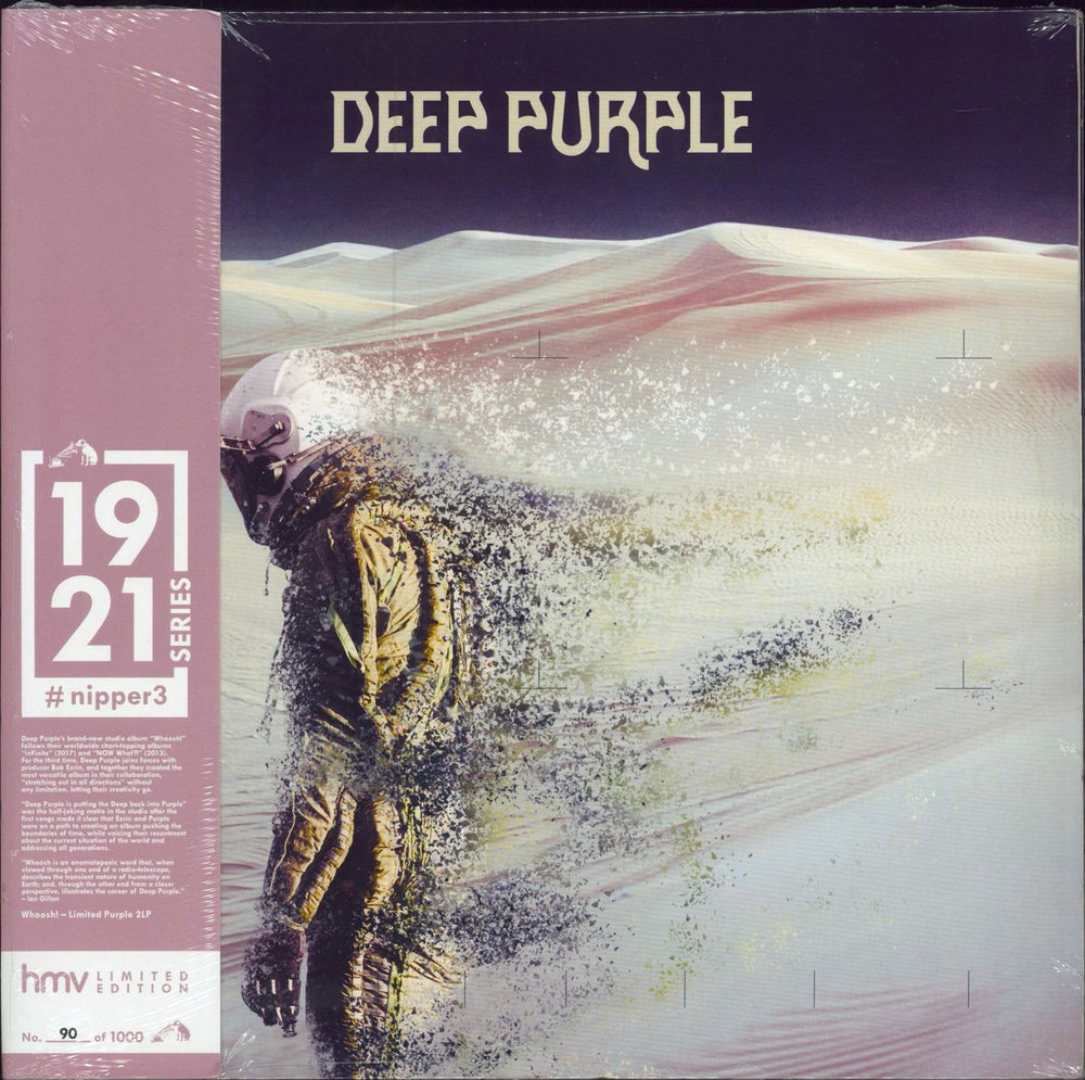 Deep Purple Whoosh! - Purple Vinyl - Sealed UK 2-LP vinyl record set (Double LP Album) 0214744EMU