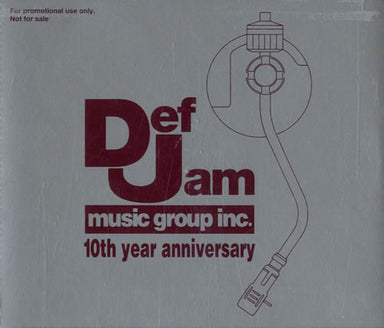 Def Jam Ten Year Anniversary UK Promo 4-CD set — RareVinyl.com