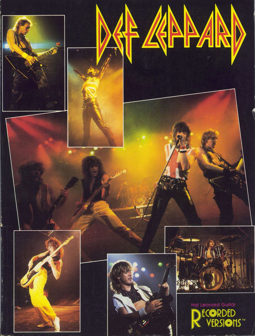 Def Leppard Hal Leonard Def Leppard High 'N' Dry and Pyromania Guitar Tab Songbook US book HL00692440