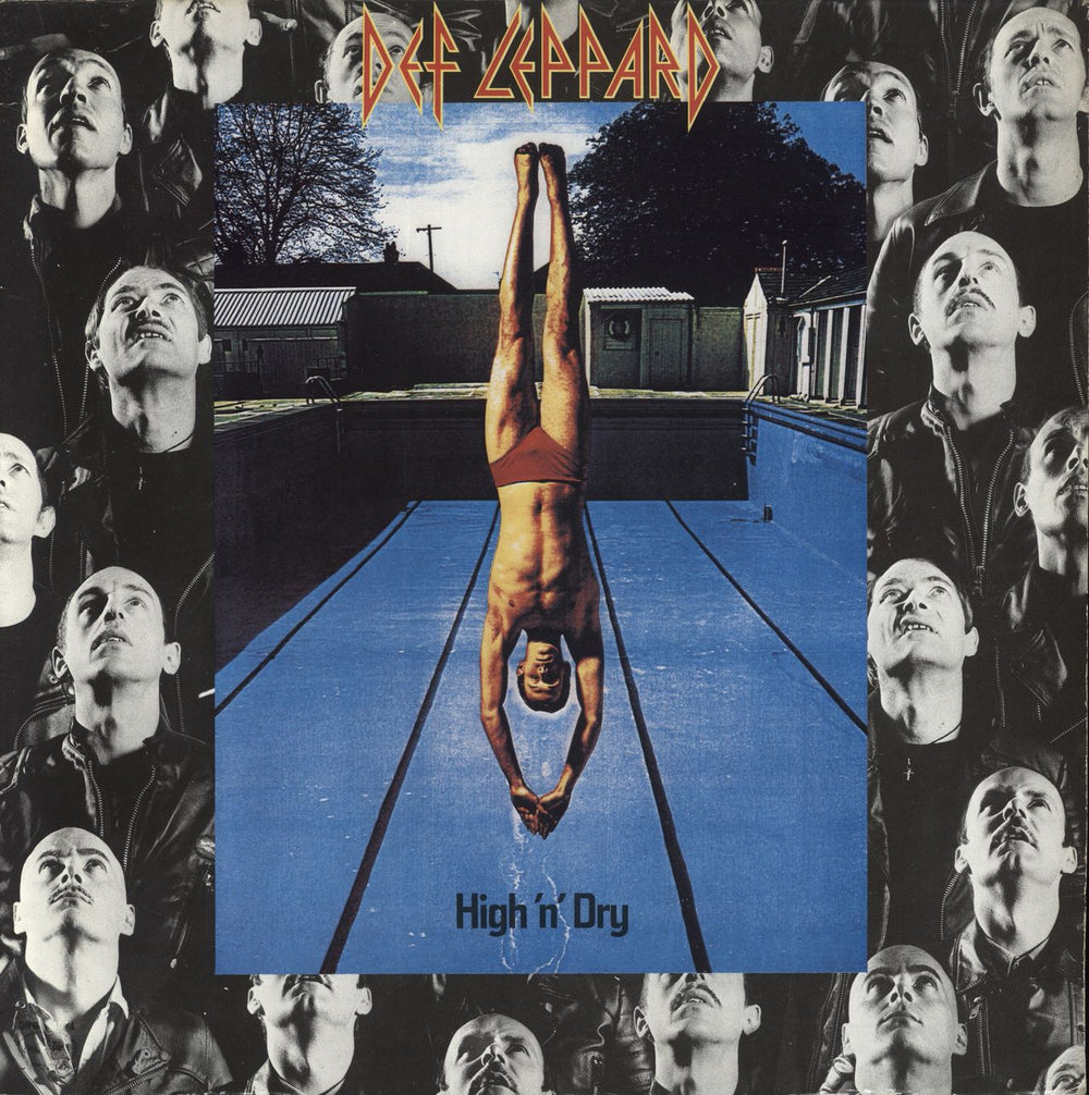 Def Leppard High 'n' Dry Canadian vinyl LP album (LP record) VOG-1-3315