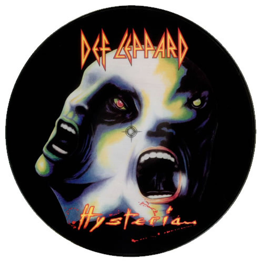 Def Leppard Hysteria US picture disc LP (vinyl picture disc album) 832962