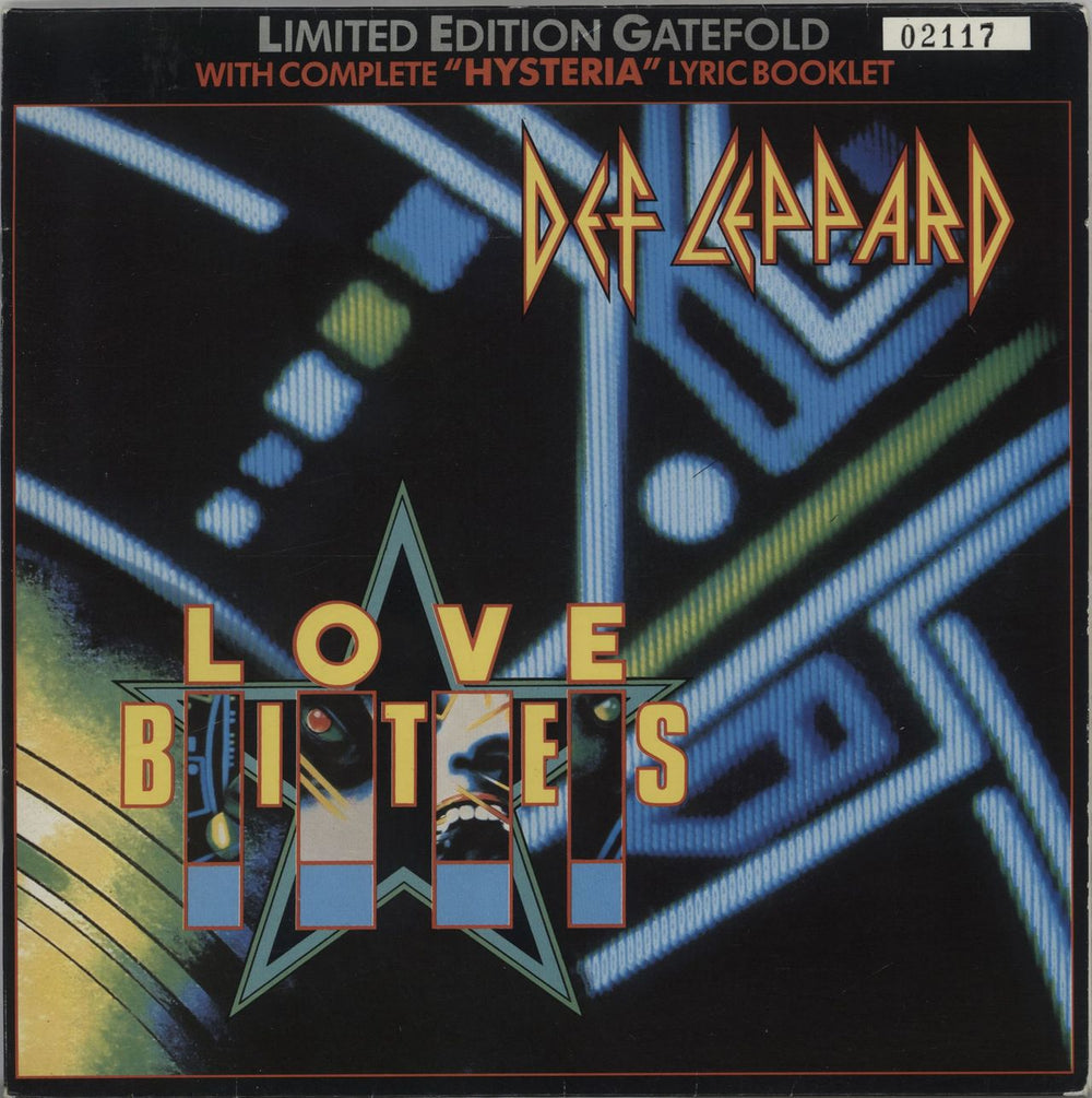 def leppard love bites 販売 レコード