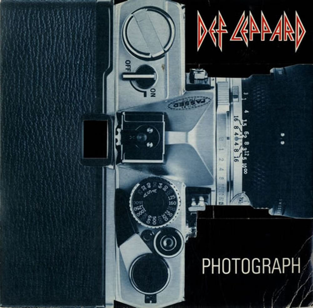 Def Leppard Photograph - Pop-up Camera Sleeve - EX UK 7" vinyl single (7 inch record / 45) VERP5