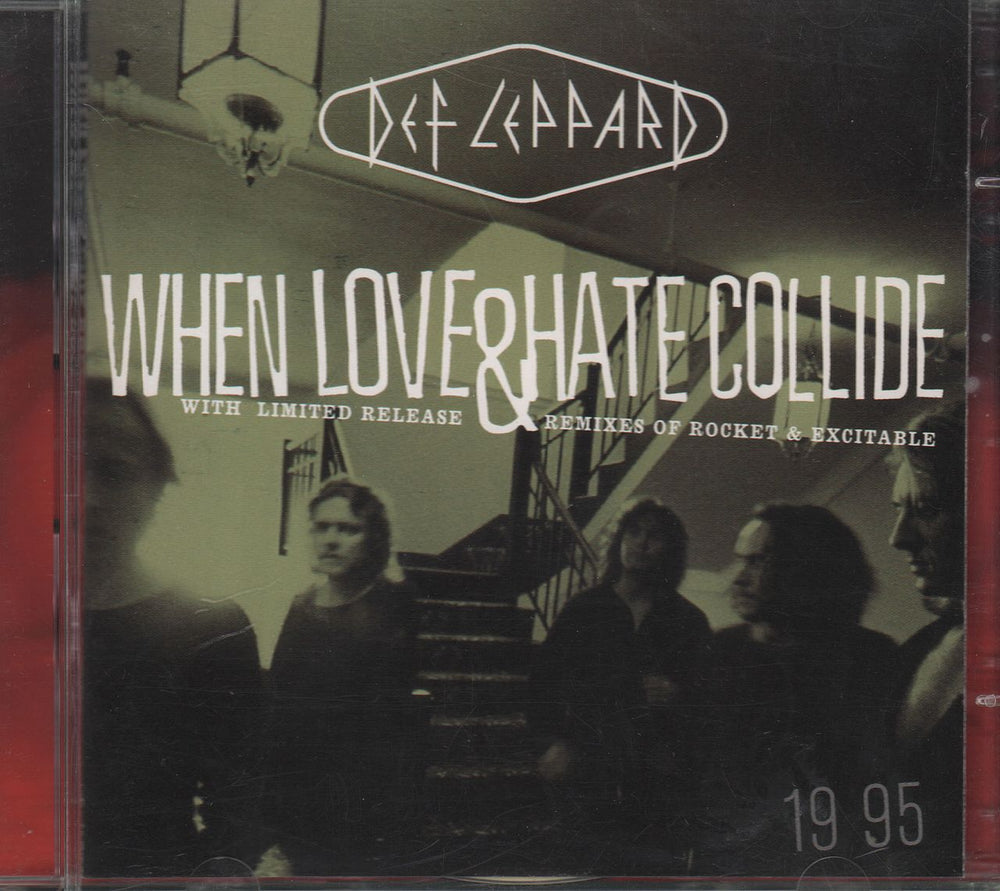 Def Leppard When Love & Hate Collide - Parts 1 & 2 UK 2-CD single set (Double CD single) LEPCD/DD14