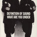 Definition Of Sound What Are You Under UK 12" vinyl single (12 inch record / Maxi-single) YRT95