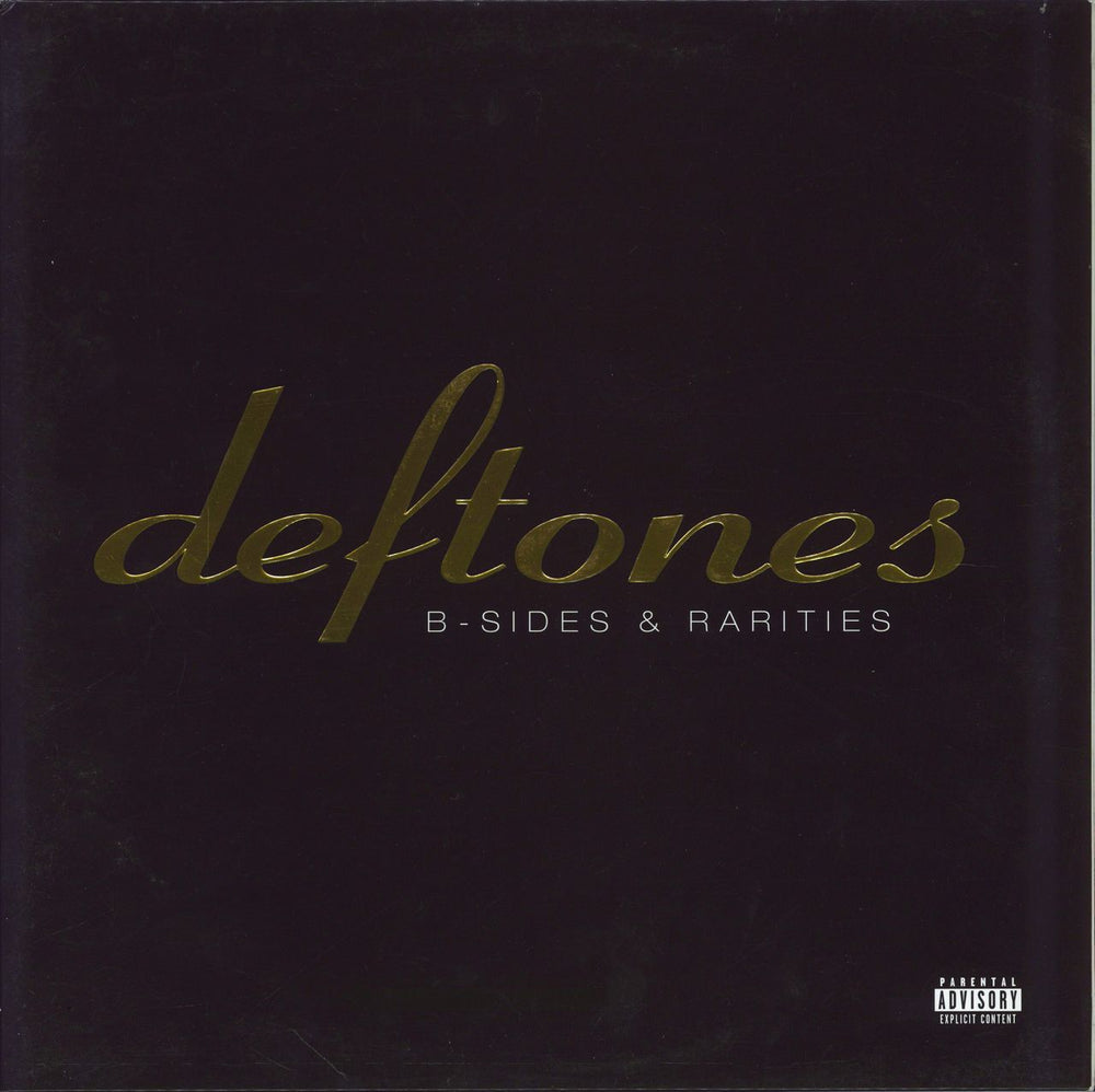 Deftones B-Sides & Rarities - Gold Vinyl UK 2-LP vinyl record set (Double LP Album) 9362-49219-6