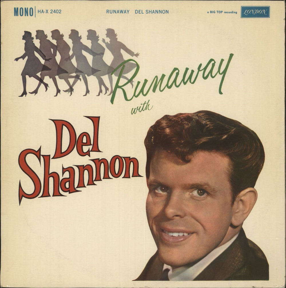 Del Shannon Runaway UK vinyl LP album (LP record) HA-X2402