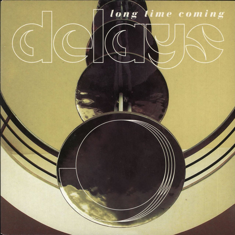 Delays Long Time Coming - Gold Vinyl UK 7" vinyl single (7 inch record / 45) RTRADES136