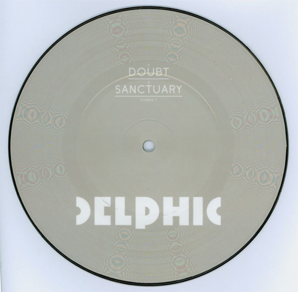 Delphic Doubt - Numbered UK 7" vinyl single (7 inch record / 45) HI607DO563871