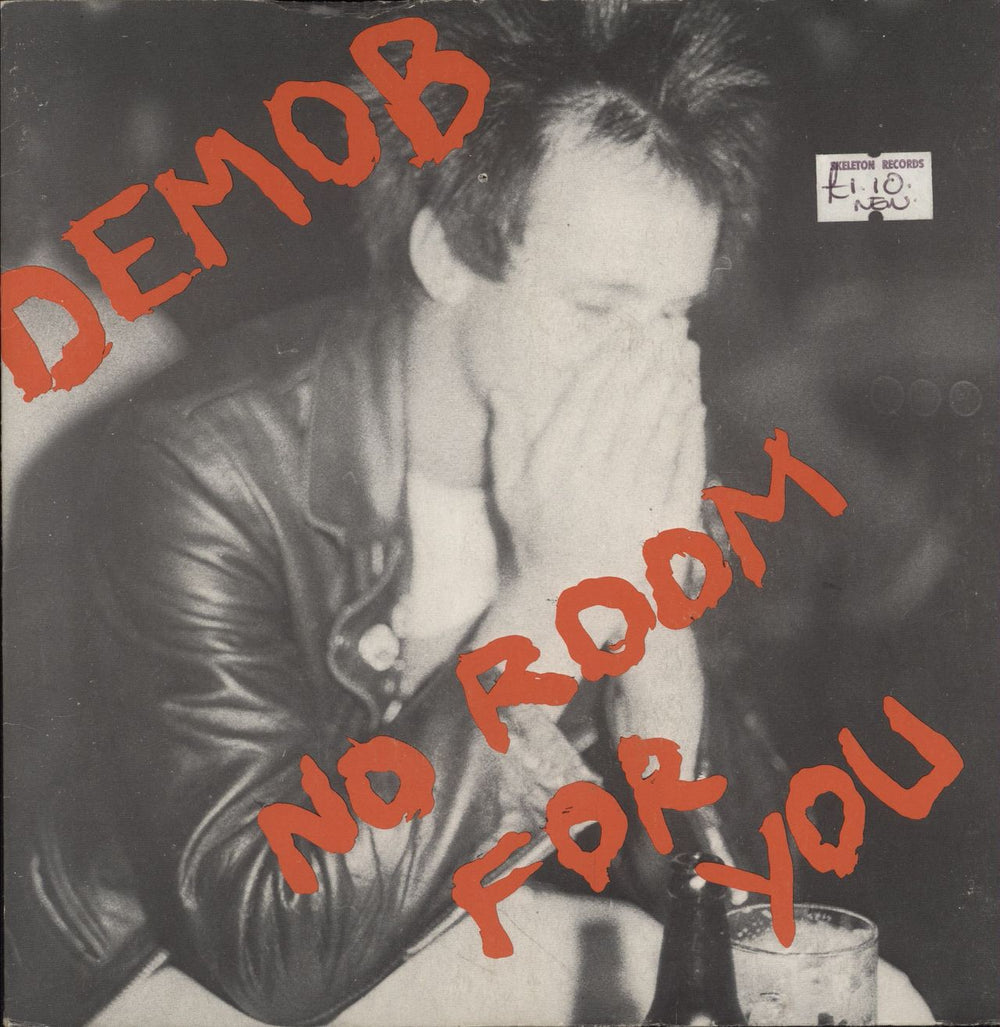 Demob No Room For You - Price stickered UK 7" vinyl single (7 inch record / 45) EAR3