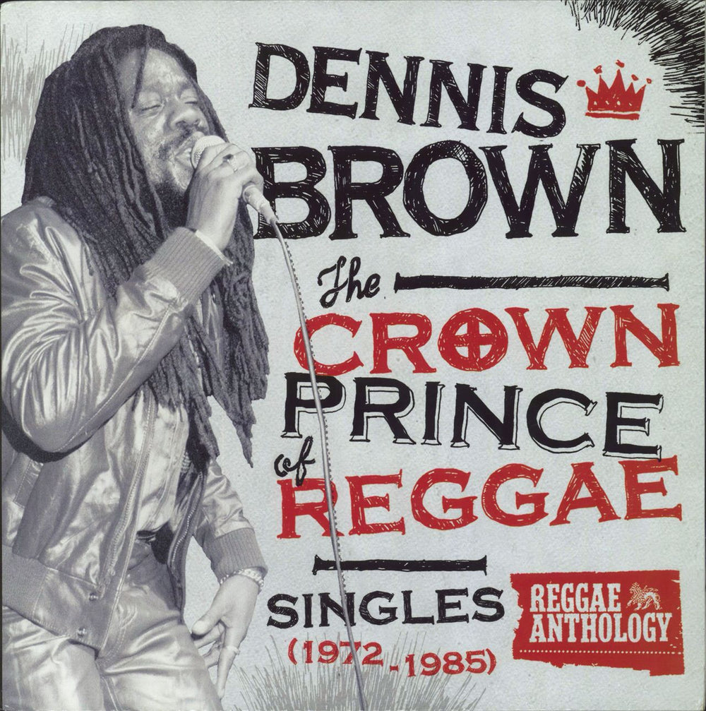 Dennis Brown The Crown Prince Of Reggae: Singles (1972-1985) US vinyl LP album (LP record) VPRL4145