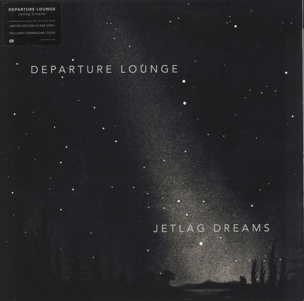 Departure Lounge Jetlag Dreams - RSD16 - Clear Vinyl UK vinyl LP album (LP record) BELLA533V