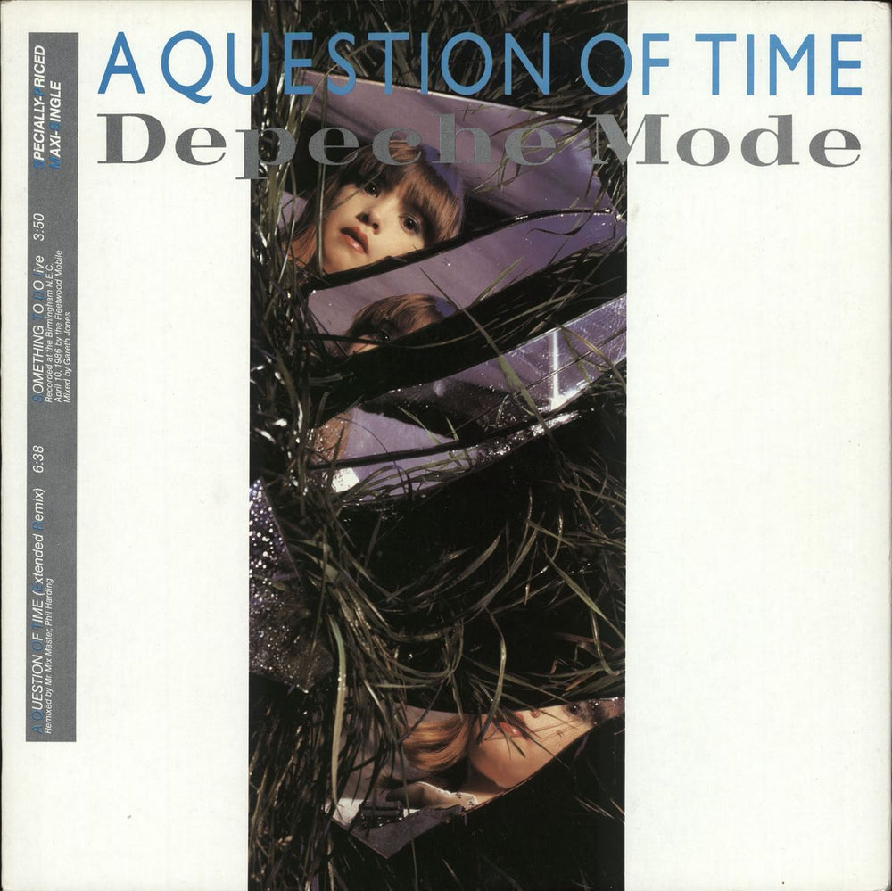 Depeche Mode A Question Of Time Canadian 12" vinyl single (12 inch record / Maxi-single) 9205300