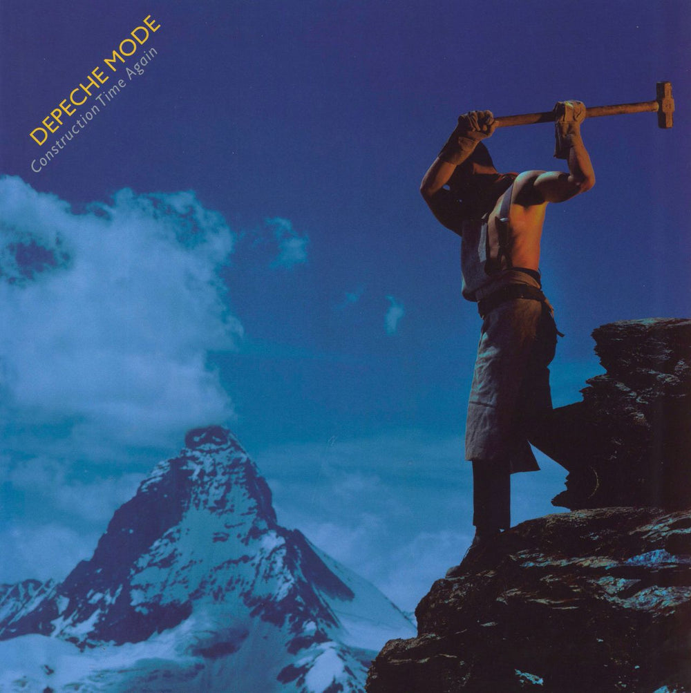 Depeche Mode Construction Time Again - 180 Gram UK vinyl LP album (LP record) 889853300013