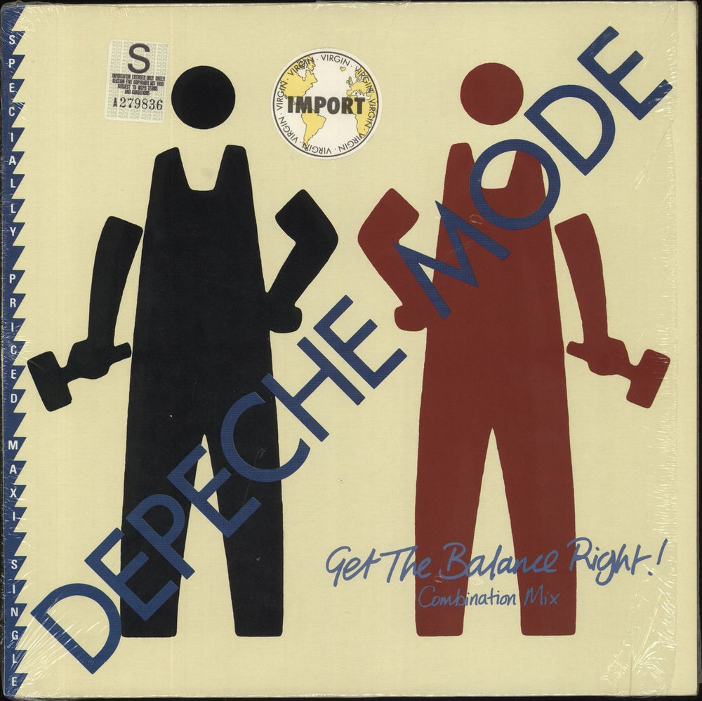 Depeche Mode Get The Balance Right - Combination Mix - Shrink Canadian 12" vinyl single (12 inch record / Maxi-single) 9297040