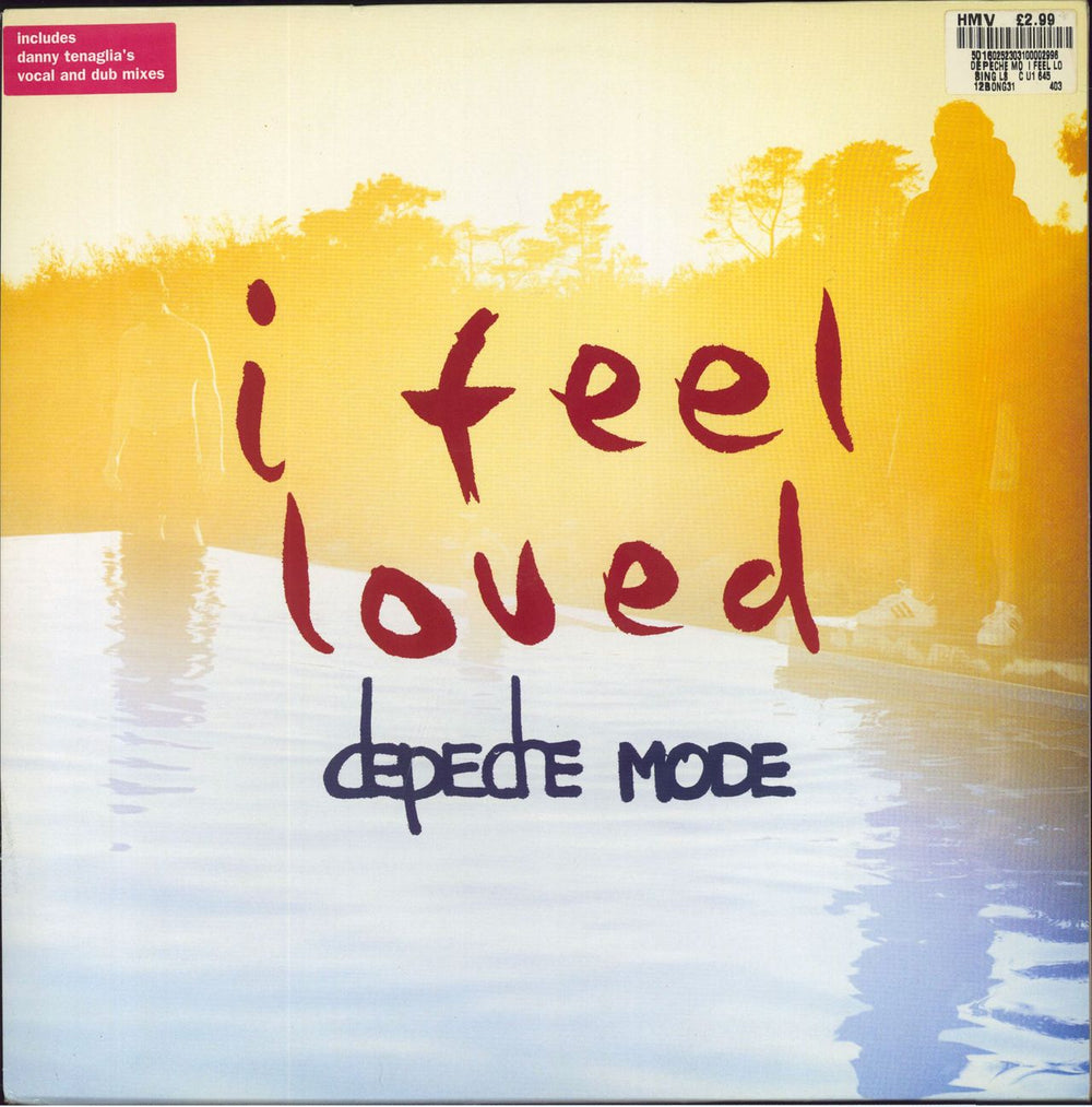 Depeche Mode I Feel Loved UK 12" vinyl single (12 inch record / Maxi-single) L12BONG31