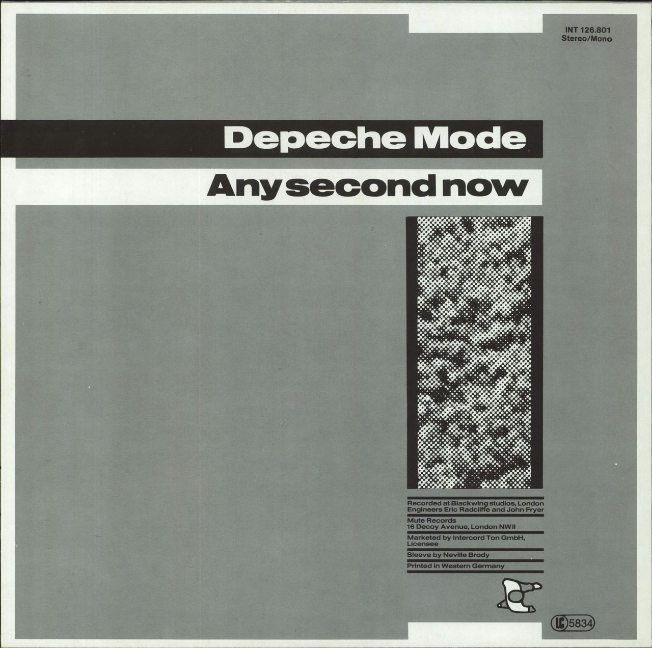 1988 Depeche Mode Little 15 Single 12 Inch Record Album Vinyl 1980s Lp  Sleeve A Stock Photo - Alamy