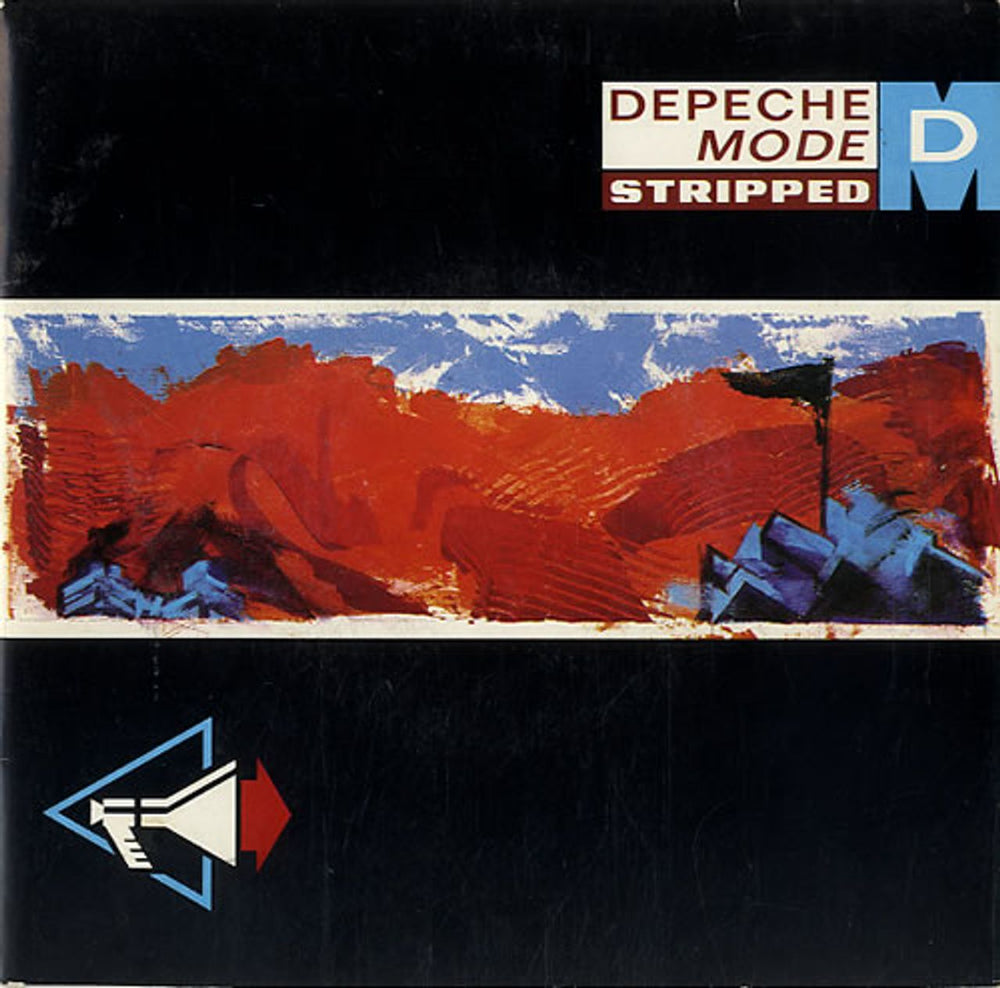 Depeche Mode Stripped - EX UK 7" vinyl single (7 inch record / 45) 7BONG10