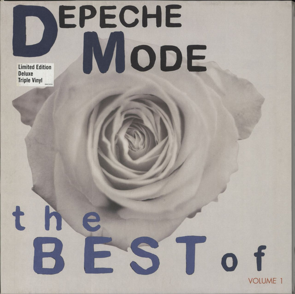 Depeche Mode The Best Of Depeche Mode Volume One - Limited Deluxe Triple Vinyl UK 3-LP vinyl record set (Triple LP Album) MUTEL15