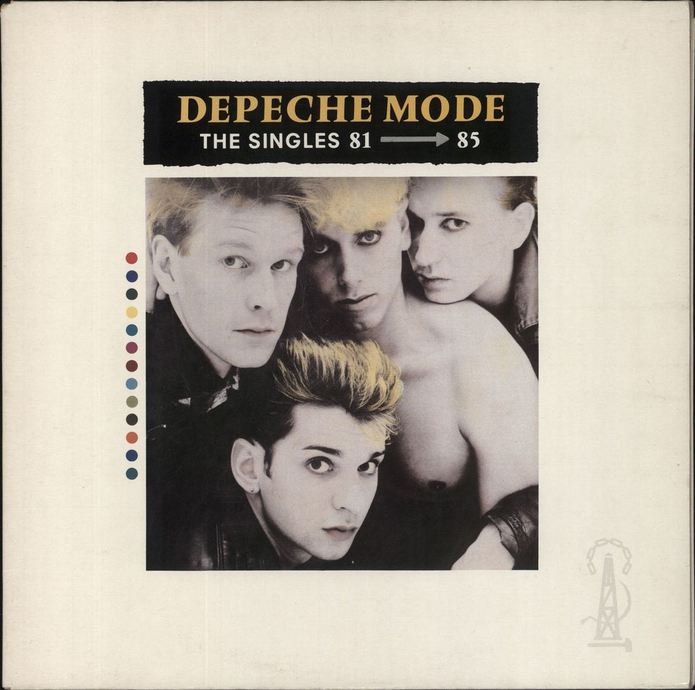 Depeche Mode The Singles 81-85 - EX French vinyl LP album (LP record) 540127