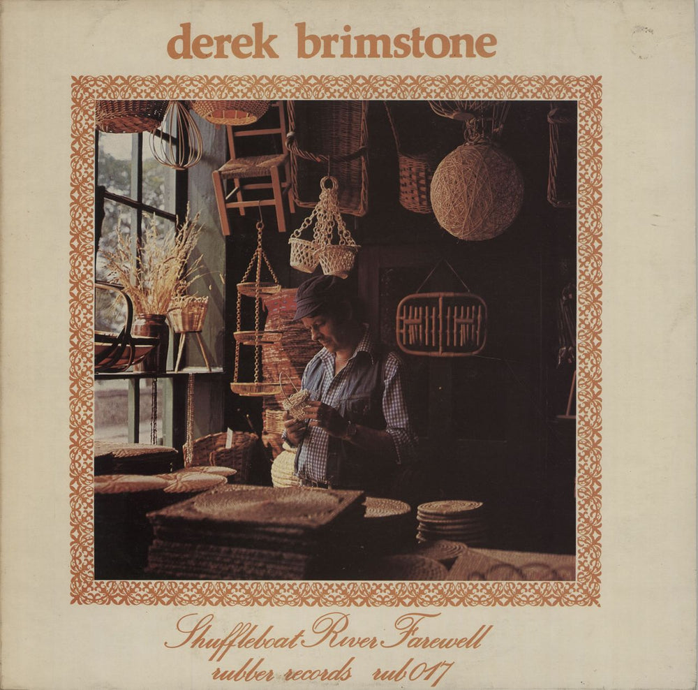 Derek Brimstone Shuffleboat River Farewell UK vinyl LP album (LP record) RUB017