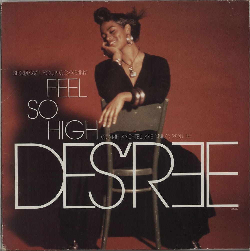 Des'ree Feel So High UK 12" vinyl single (12 inch record / Maxi-single) 6576896