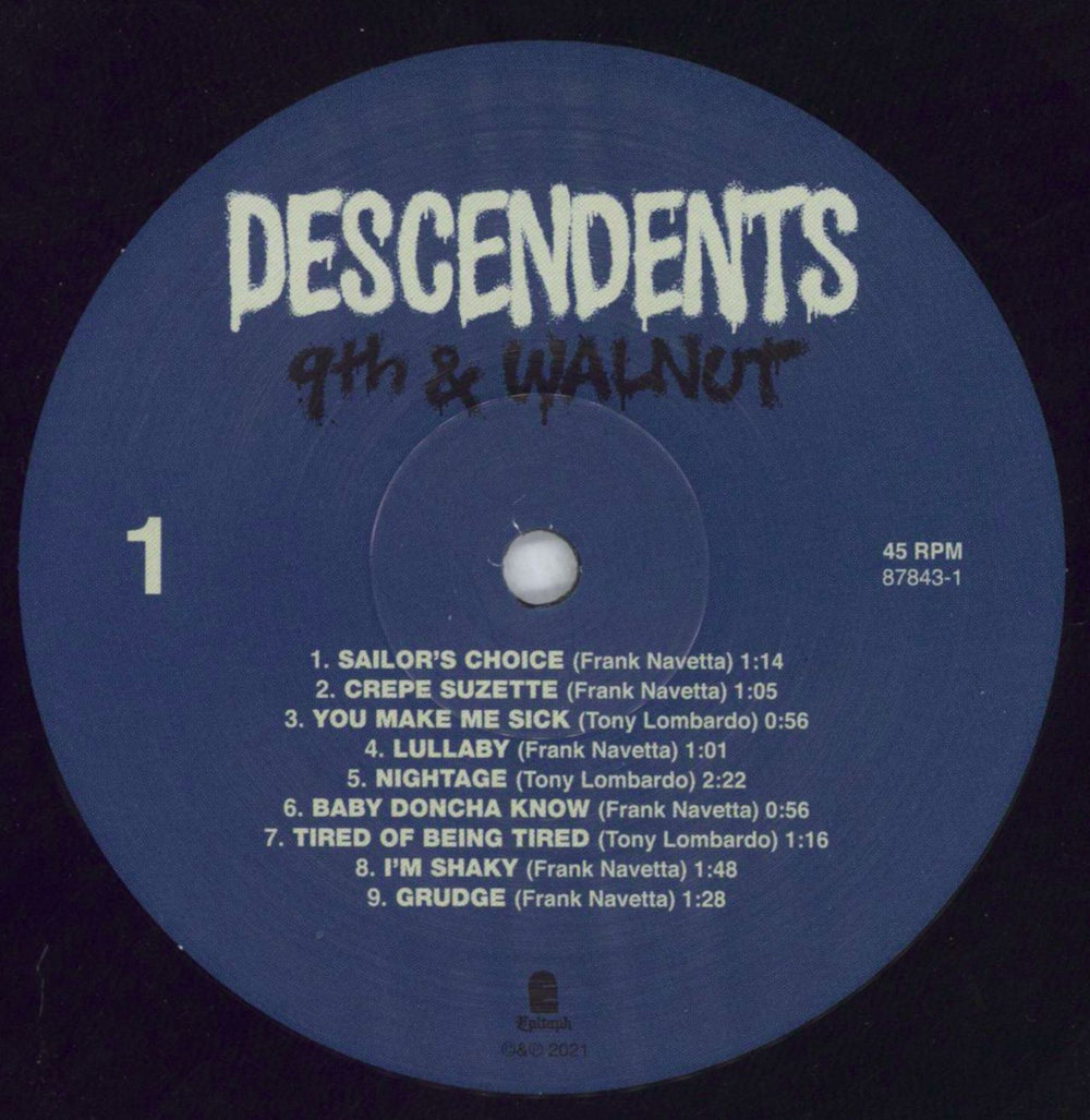 Descendents 9th & Walnut - shrink hype sticker US vinyl LP album (LP record) DECLPTH818411