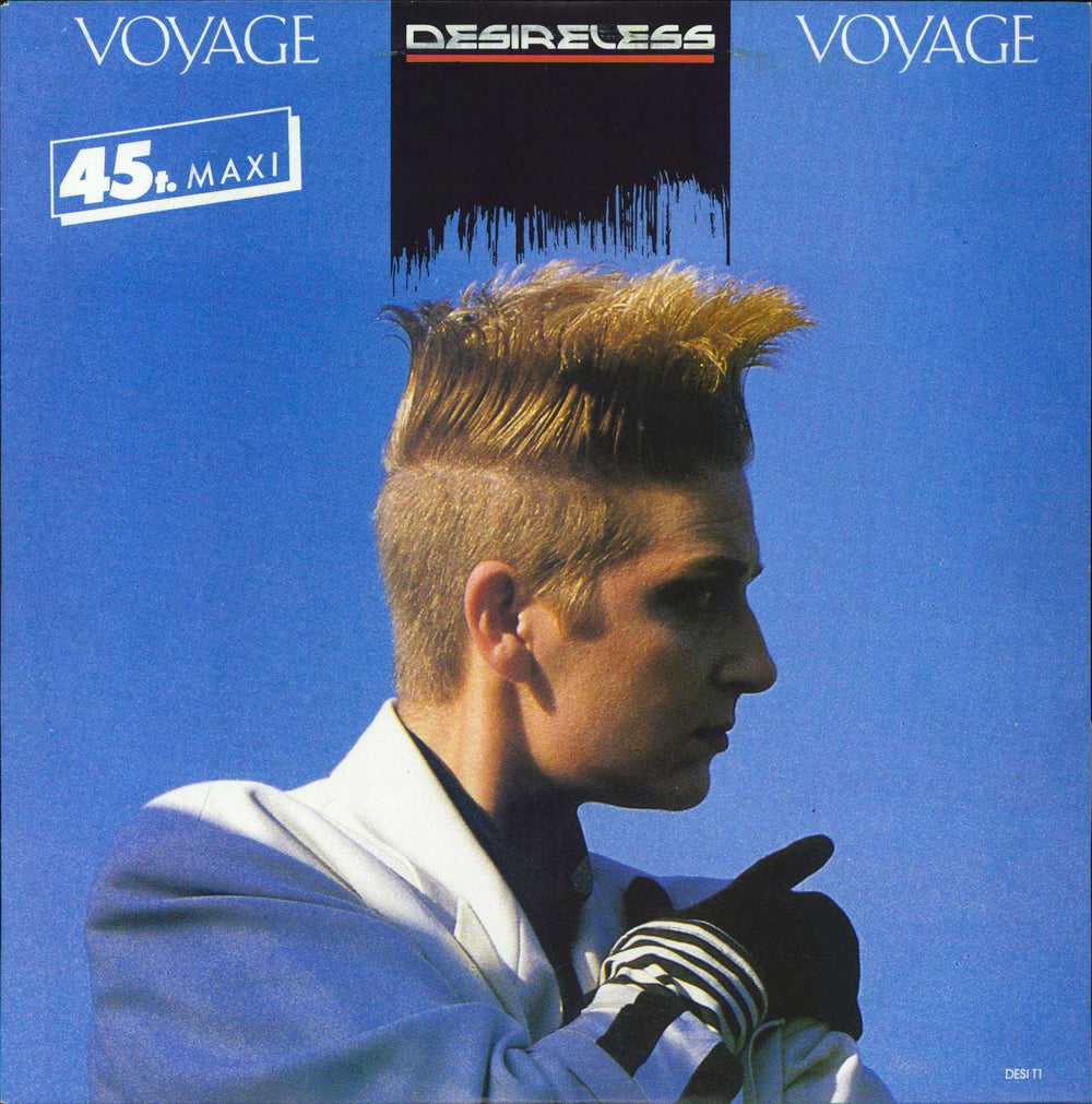 Desireless Voyage Voyage (Extended Remix) UK 12" vinyl single (12 inch record / Maxi-single) DESIT1