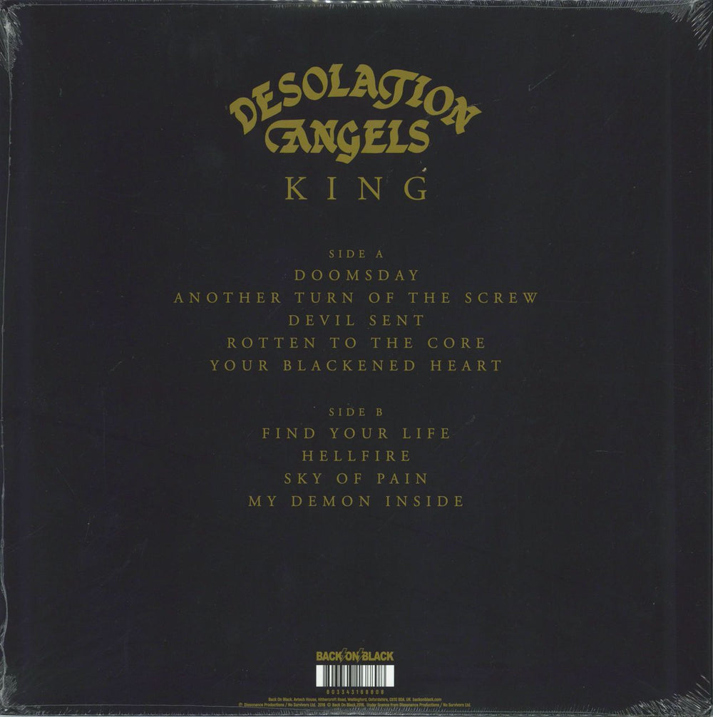 Desolation Angels King - Sealed UK vinyl LP album (LP record) 803343168808