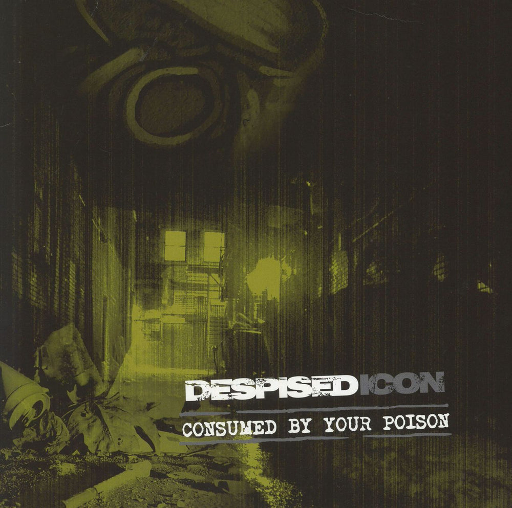 Despised Icon Consumed By Your Poison - Yellow & Blue Marbled Vinyl - 180g + CD UK vinyl LP album (LP record) 19439927921