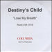 Destiny's Child Lose My Breath UK Promo CD-R acetate CD-R ACETATE