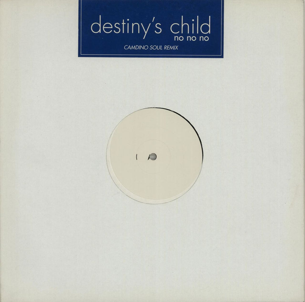 Destiny's Child No No No UK Promo 12" vinyl single (12 inch record / Maxi-single) XPR2395