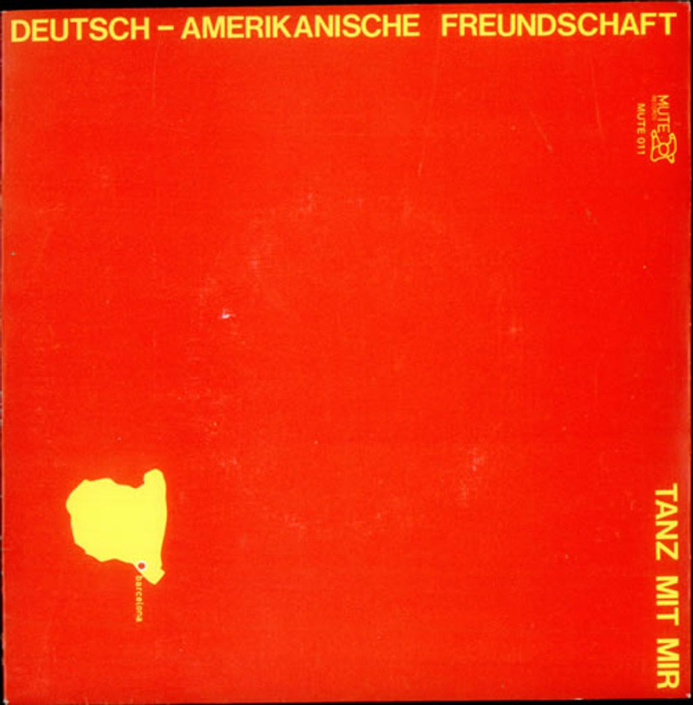 Deutsch Amerikanische Freundschaft Der Räuber Und Der Prinz - 1st - Reversed Sleeve UK 7" vinyl single (7 inch record / 45) MUTE011