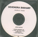 Devendra Banhart Cripple Crow - Album Sampler UK CD-R acetate CD-R