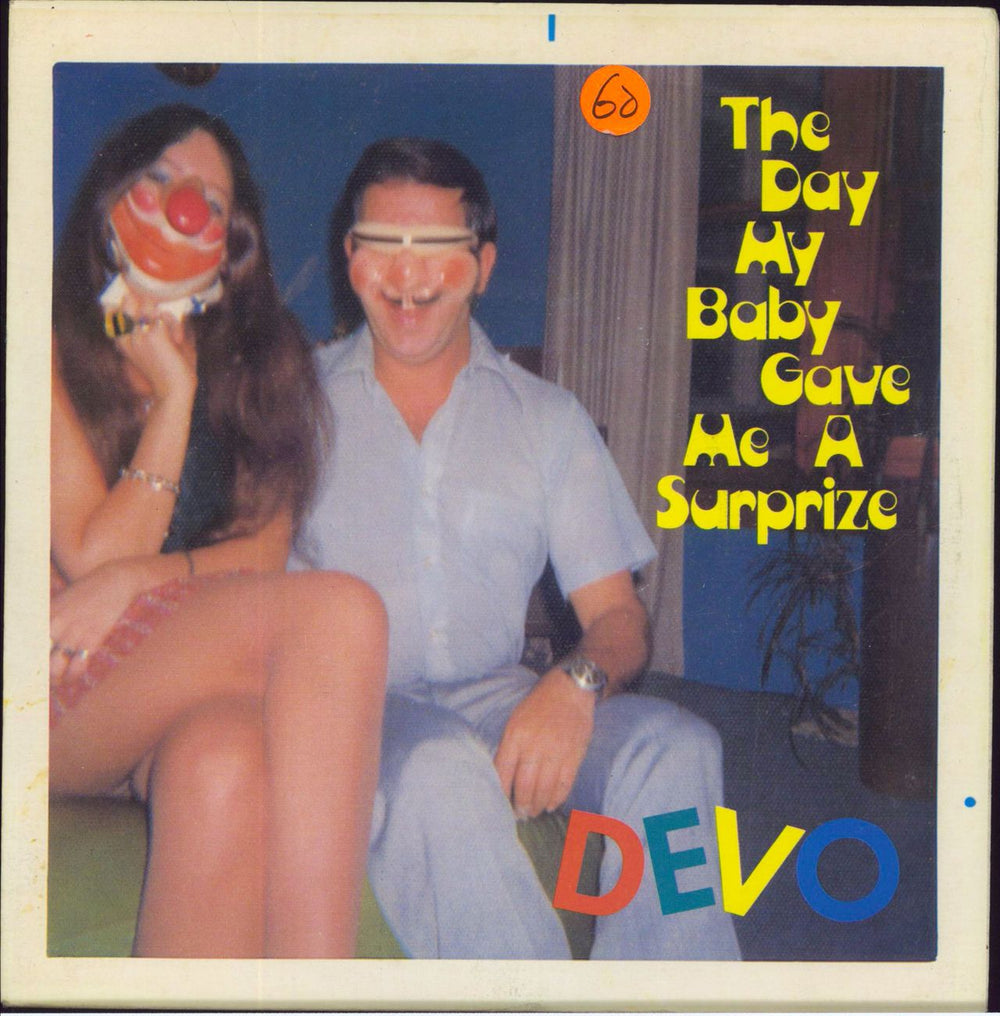 Devo The Day My Baby Gave Me A Surprise - Solid UK 7" vinyl single (7 inch record / 45) VS265