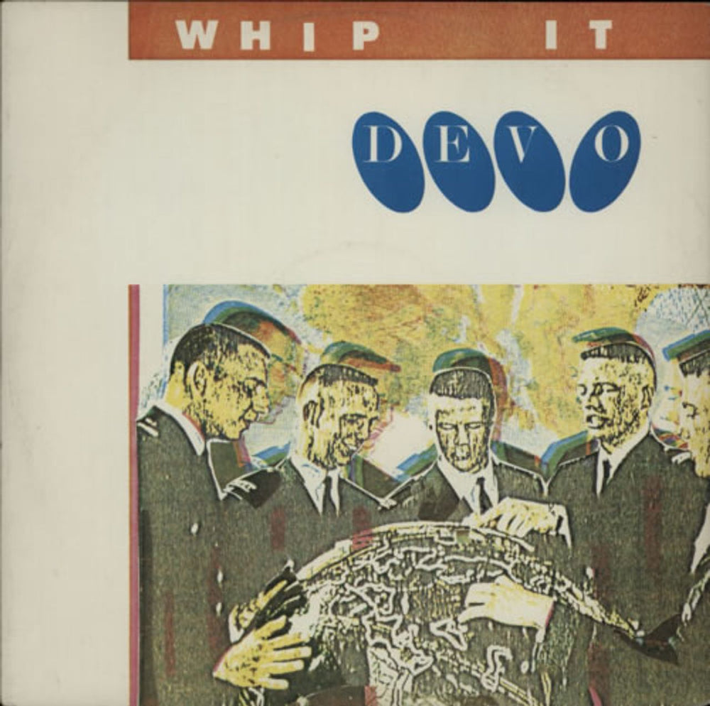 Devo Whip It UK 12" vinyl single (12 inch record / Maxi-single) VS383-12