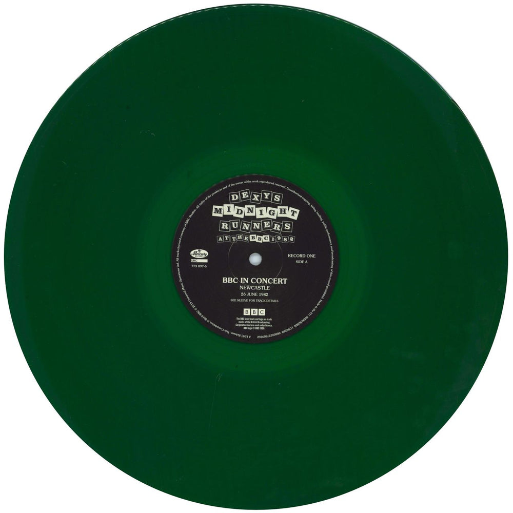 Dexys Midnight Runners At The BBC 1982 - RSD19 - Green Vinyl UK 2-LP vinyl record set (Double LP Album) DEX2LAT794735