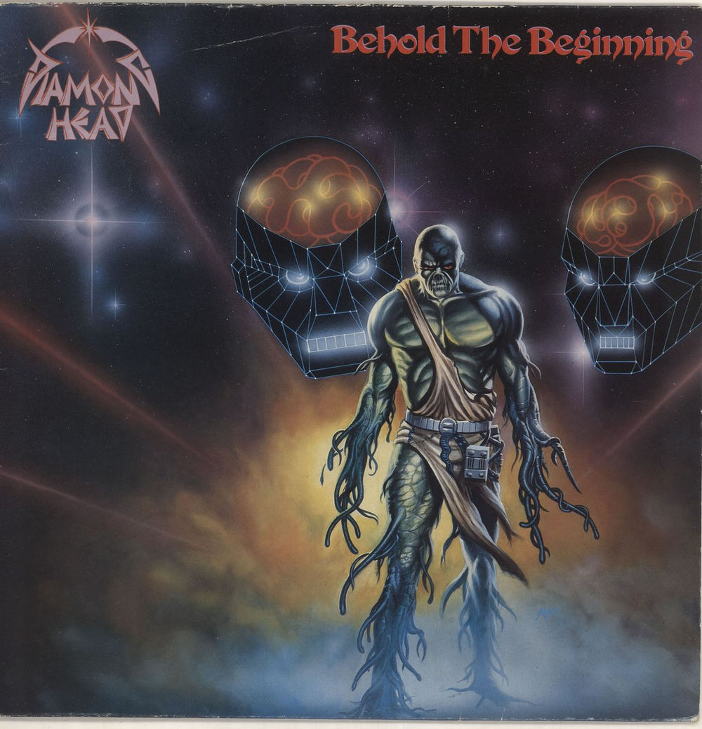 Diamond Head Behold The Beginning - 1st UK vinyl LP album (LP record) METALP110