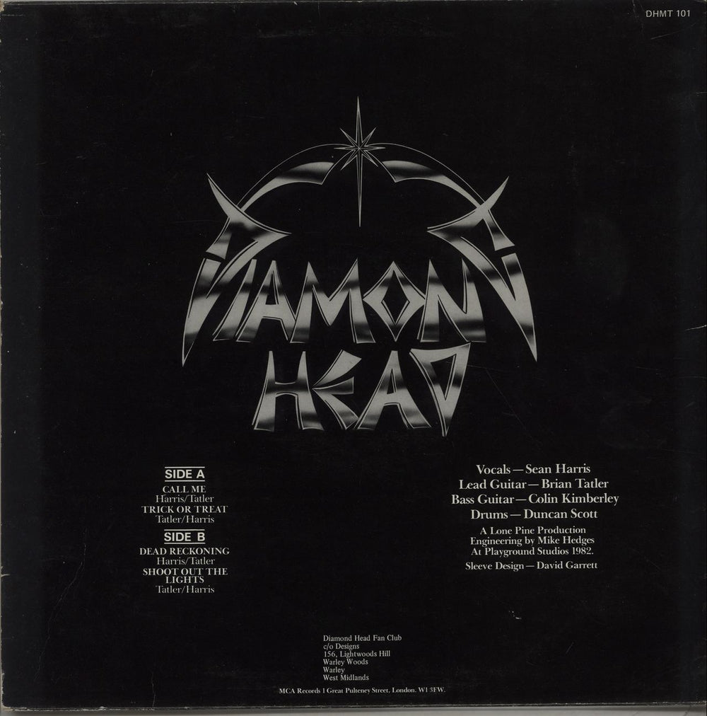 Diamond Head Four Cuts + Insert - EX UK 12" vinyl single (12 inch record / Maxi-single)