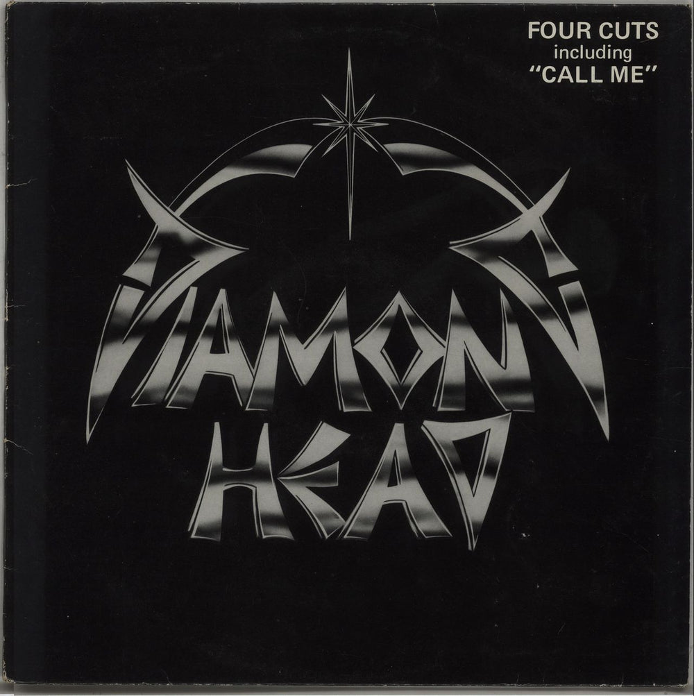 Diamond Head Four Cuts + Insert - EX UK 12" vinyl single (12 inch record / Maxi-single) DHMT101