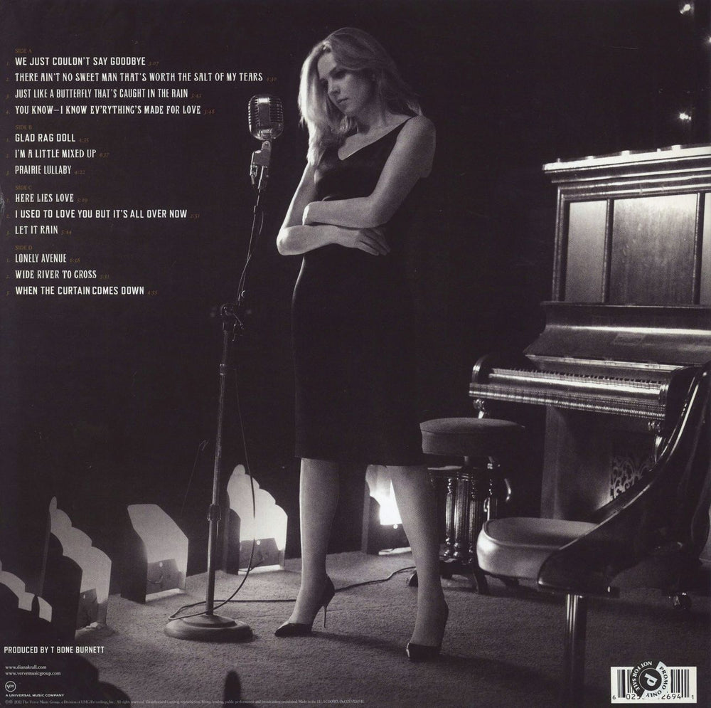 Diana Krall Glad Rag Doll - 180gm - Promo Stickered UK Promo 2-LP vinyl record set (Double LP Album)