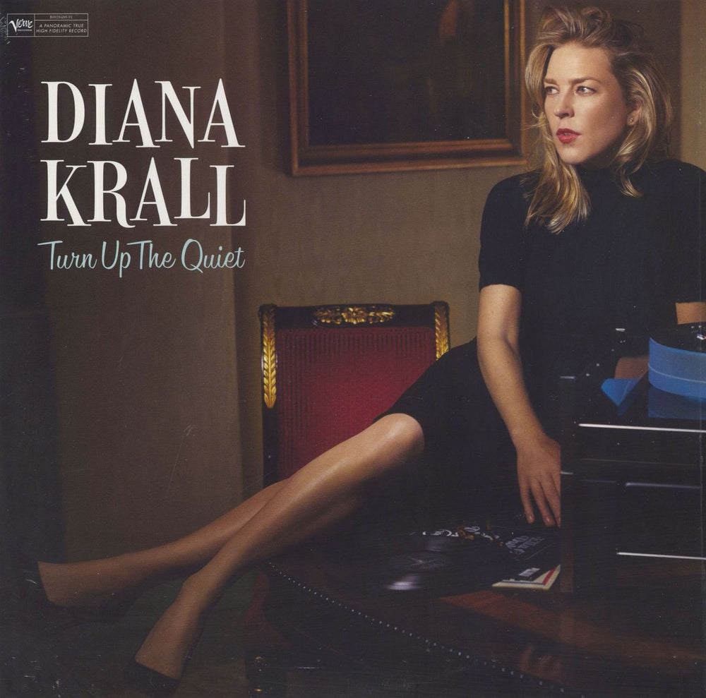 Diana Krall Turn Up The Quiet UK 2-LP vinyl record set (Double LP Album) 00602557352184