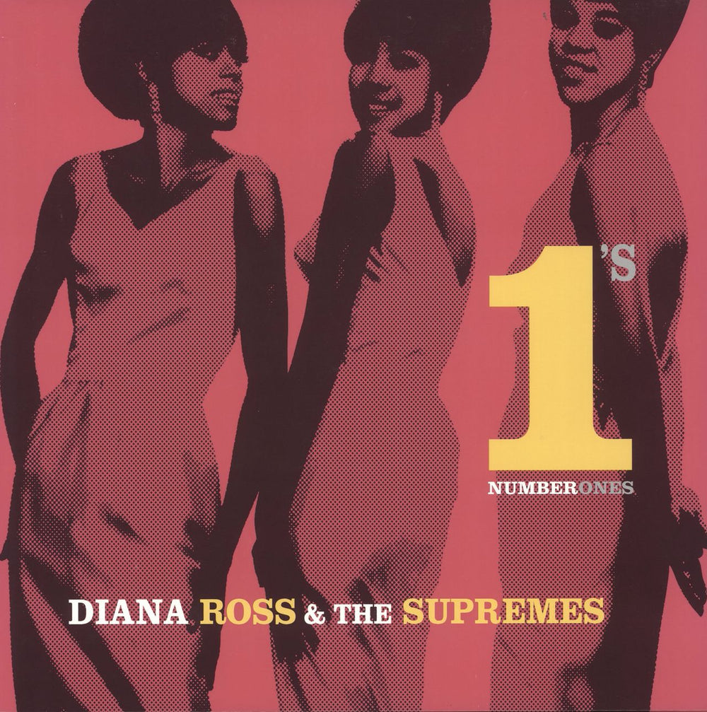 Diana Ross & The Supremes Number 1's - 180gm UK 2-LP vinyl record set (Double LP Album) MOVLP1336